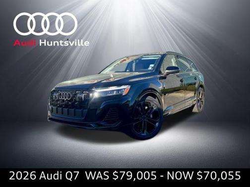 Mythos Black Metallic 2026 Audi Q7 55 Premium Plus