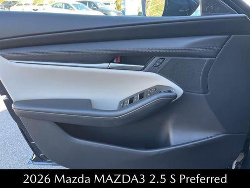 Deep Crystal Blue Mica 2026 Mazda Mazda3 FWD w/Preferred Package