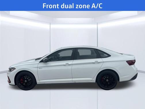 Pure White w/Deep Blk Rf 2026 Volkswagen Jetta GLI 2.0T Autobahn