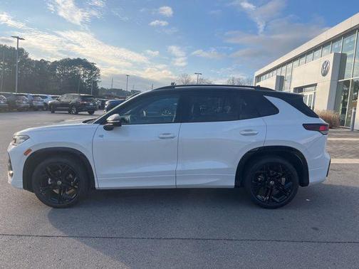 Opal White 2026 Volkswagen Tiguan 2.0T SE R-Line Black