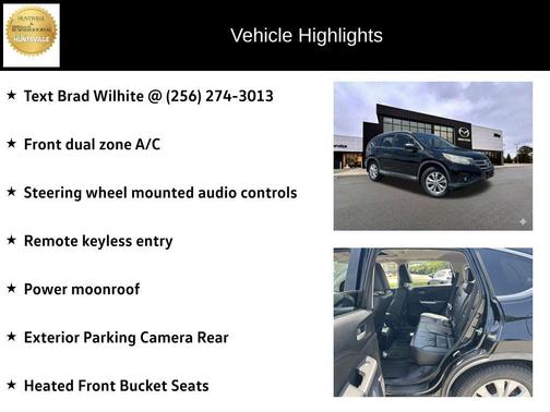 Black 2014 Honda CR-V EX-L