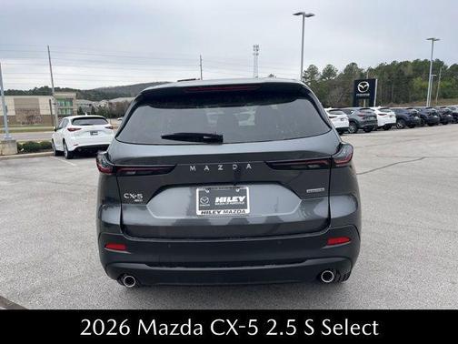 Machine Gray Metallic 2026 Mazda CX-5 2.5 S Select Package