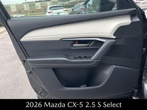 Machine Gray Metallic 2026 Mazda CX-5 2.5 S Select Package