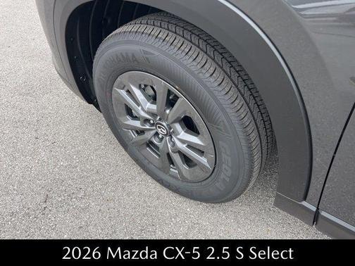 Machine Gray Metallic 2026 Mazda CX-5 2.5 S Select Package