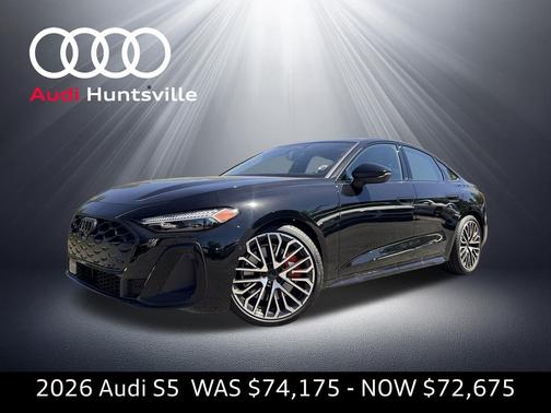 Mythos Black Metallic 2026 Audi S5 3.0T Premium Plus
