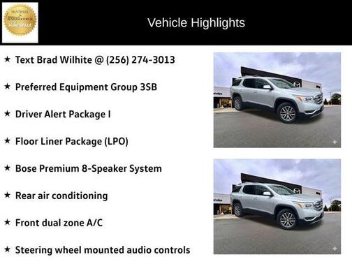 2019 GMC Acadia SLE-2