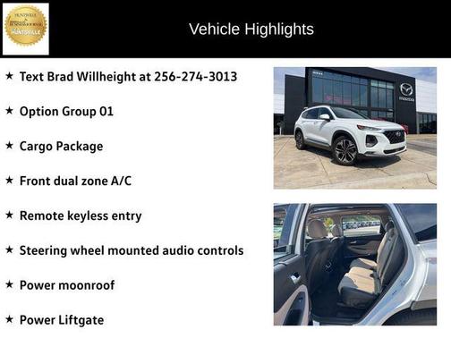 2019 Hyundai SANTA FE Limited 2.0T