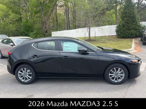 Jet Black Mica 2026 Mazda Mazda3 FWD