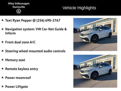2022 Volkswagen Tiguan 2.0T SEL R-Line 4MOTION