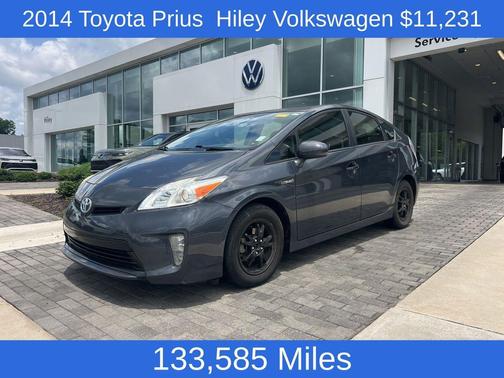 Winter Gray Metallic 2014 Toyota Prius Three