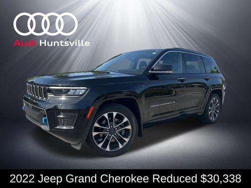 Diamond Black Crystal Pearlcoat 2022 Jeep Grand Cherokee 4xe Overland