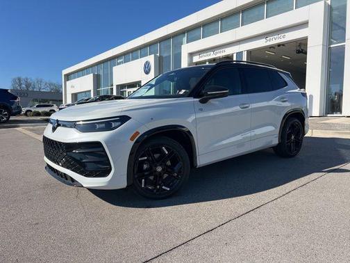 opal white with deep black roof 2026 Volkswagen Tiguan 2.0T SE R-Line Black