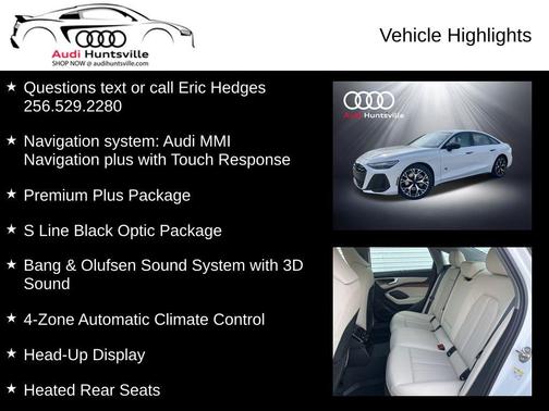 Glacier White Metallic 2026 Audi A6 Premium Plus quattro S tronic