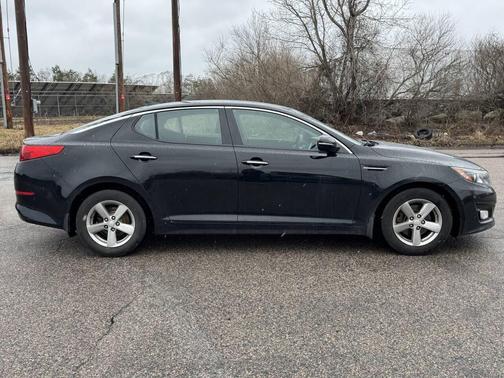 Ebony Black 2015 Kia Optima LX