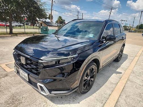 Crystal Black Pearl 2024 Honda CR-V Hybrid Sport Touring AWD