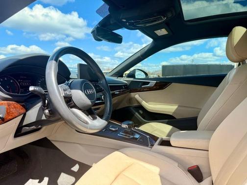 Blue 2018 Audi A5 2.0T Premium Plus