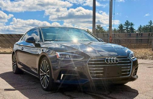 Blue 2018 Audi A5 2.0T Premium Plus