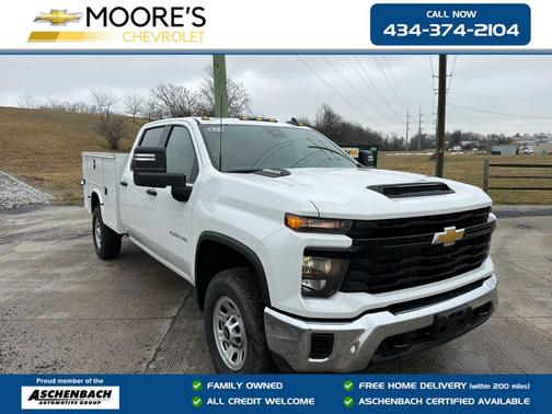 Summit White 2024 Chevrolet Silverado 3500 WT
