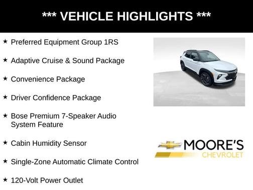 2025 Chevrolet Trailblazer RS