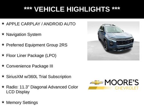 2026 Chevrolet Equinox AWD RS