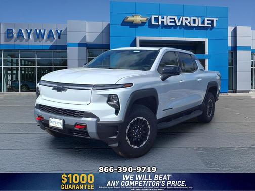 Polar White Tricoat 2026 Chevrolet Silverado EV Trail Boss - Max Range 4WD