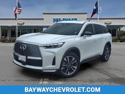 Radiant White 2026 INFINITI QX60 PURE FWD