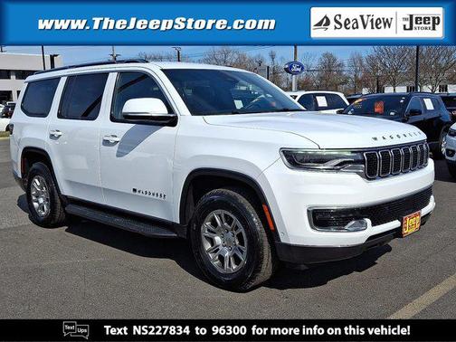 Bright White Clearcoat 2022 Jeep Wagoneer Series I 4x4