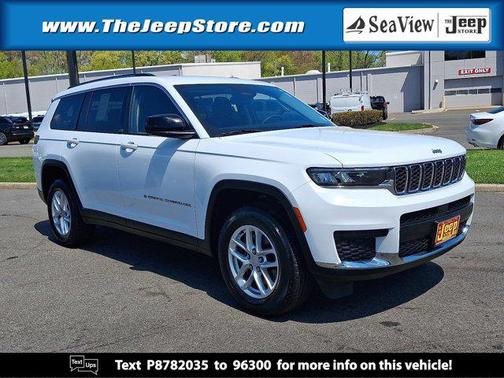 Bright White Clearcoat 2023 Jeep Grand Cherokee L Laredo