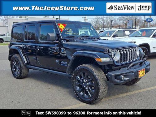 Black Clearcoat 2025 Jeep Wrangler 4xe Base