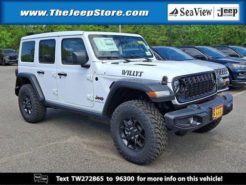 Bright White Clearcoat 2026 Jeep Wrangler Willys