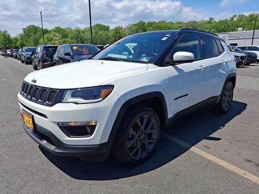 White Clearcoat 2020 Jeep Compass High Altitude