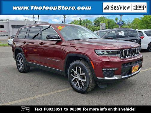 Velvet Red Pearlcoat 2023 Jeep Grand Cherokee L Limited