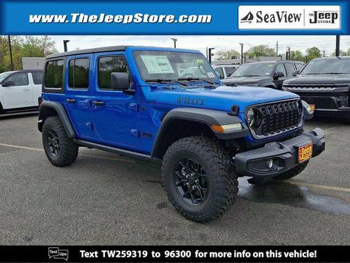 Hydro Blue Pearlcoat 2026 Jeep Wrangler Willys