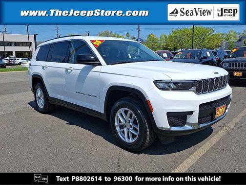 Bright White Clearcoat 2023 Jeep Grand Cherokee L Laredo