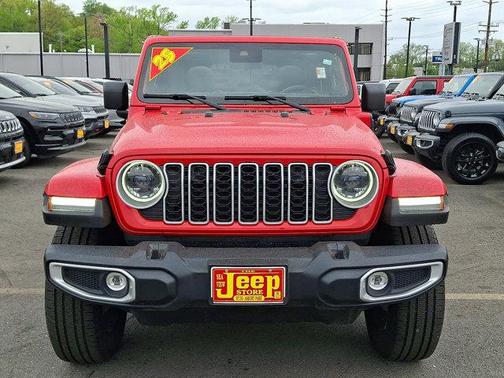 Firecracker Red Clearcoat 2025 Jeep Wrangler 4xe Sahara
