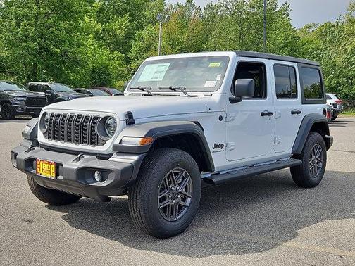 Bright White Clearcoat 2026 Jeep Wrangler Sport S