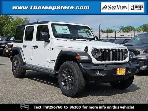 Bright White Clearcoat 2026 Jeep Wrangler Sport S