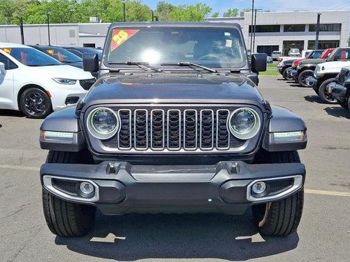 Granite Crystal Metallic Clearcoat 2025 Jeep Wrangler 4xe Sahara
