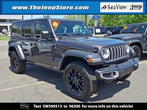 Granite Crystal Metallic Clearcoat 2025 Jeep Wrangler 4xe Sahara