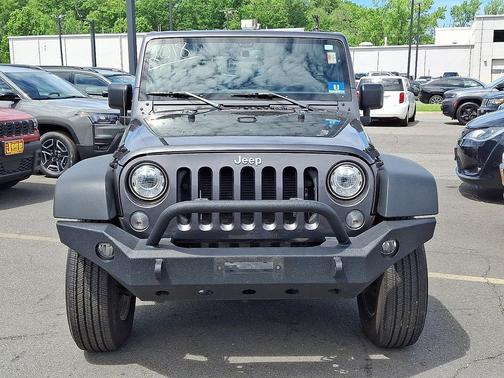 Granite Crystal Metallic Clearcoat 2018 Jeep Wrangler JK Unlimited Sport