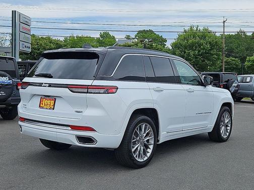 Bright White Clearcoat 2025 Jeep Grand Cherokee Summit