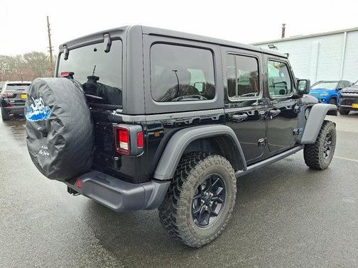 Black Clearcoat 2025 Jeep Wrangler 4xe Willys