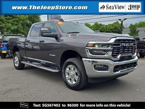 Granite Crystal Metallic Clearcoat 2025 RAM 2500 Big Horn Crew Cab 4x4 6'4' Box