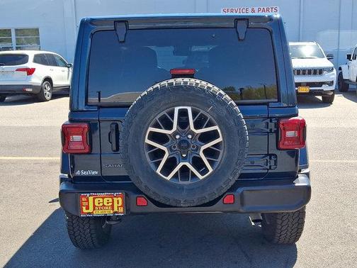 Fathom Blue Pearlcoat 2025 Jeep Wrangler 4-Door Sahara 4x4