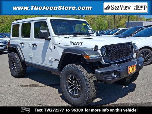 Bright White Clearcoat 2026 Jeep Wrangler Willys