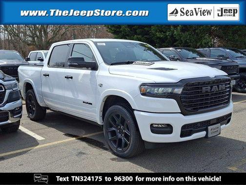 Bright White Clearcoat 2026 RAM 1500 Laramie