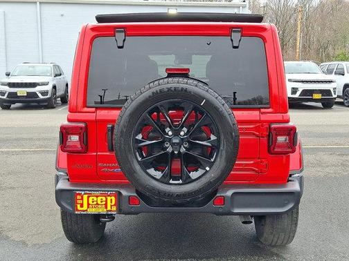 Firecracker Red Clearcoat 2025 Jeep Wrangler 4xe Sahara