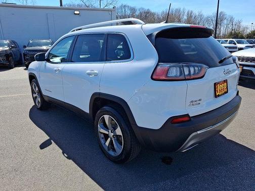 Bright White Clearcoat 2019 Jeep Cherokee Limited