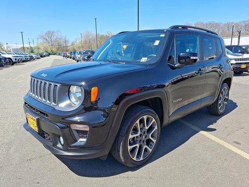 Black Clearcoat 2022 Jeep Renegade Limited