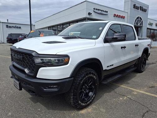 Bright White Clearcoat 2025 RAM 1500 Rebel